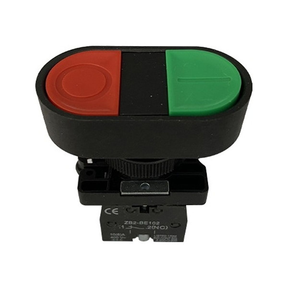 STANFORD - Pulsador Doble 22mm Verde/rojo 1no / 1nc