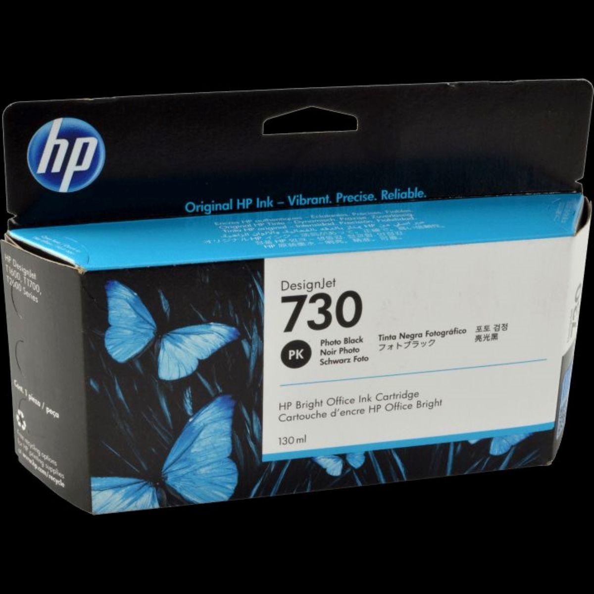 HP - Cartucho Tinta HP DesignJet 730 130ml Fotográfico Negro HP