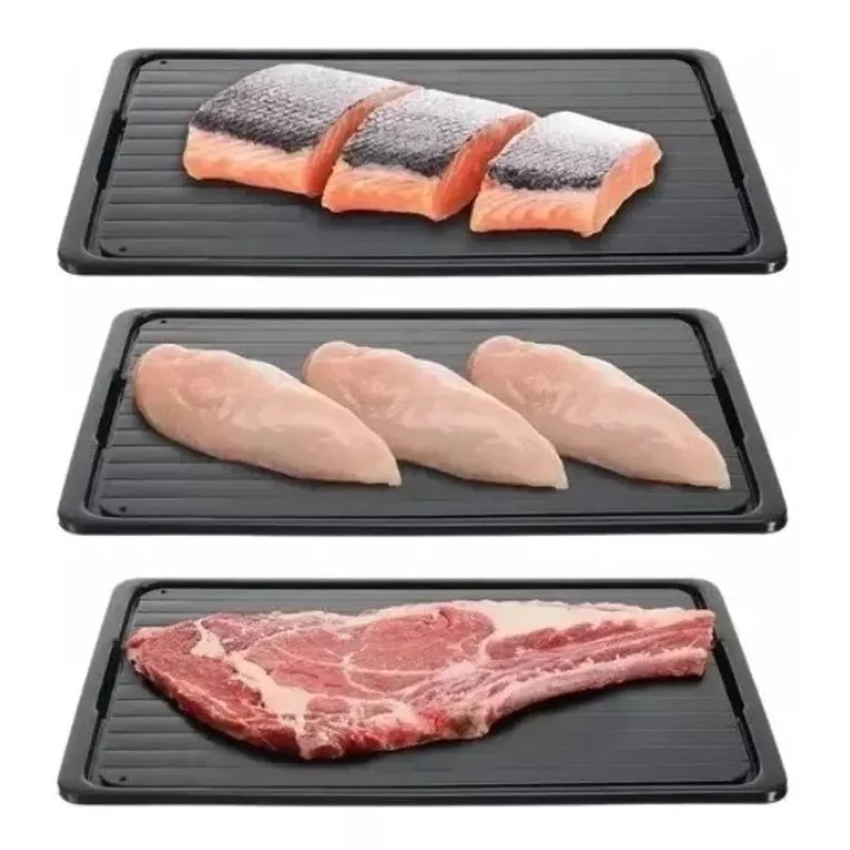 GENERICO - Bandeja Para Descongelar Alimentos Manera Rápida