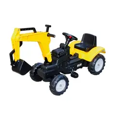 KIDSCOOL - GO KART EXCAVADORA AMARILLA - - 5001