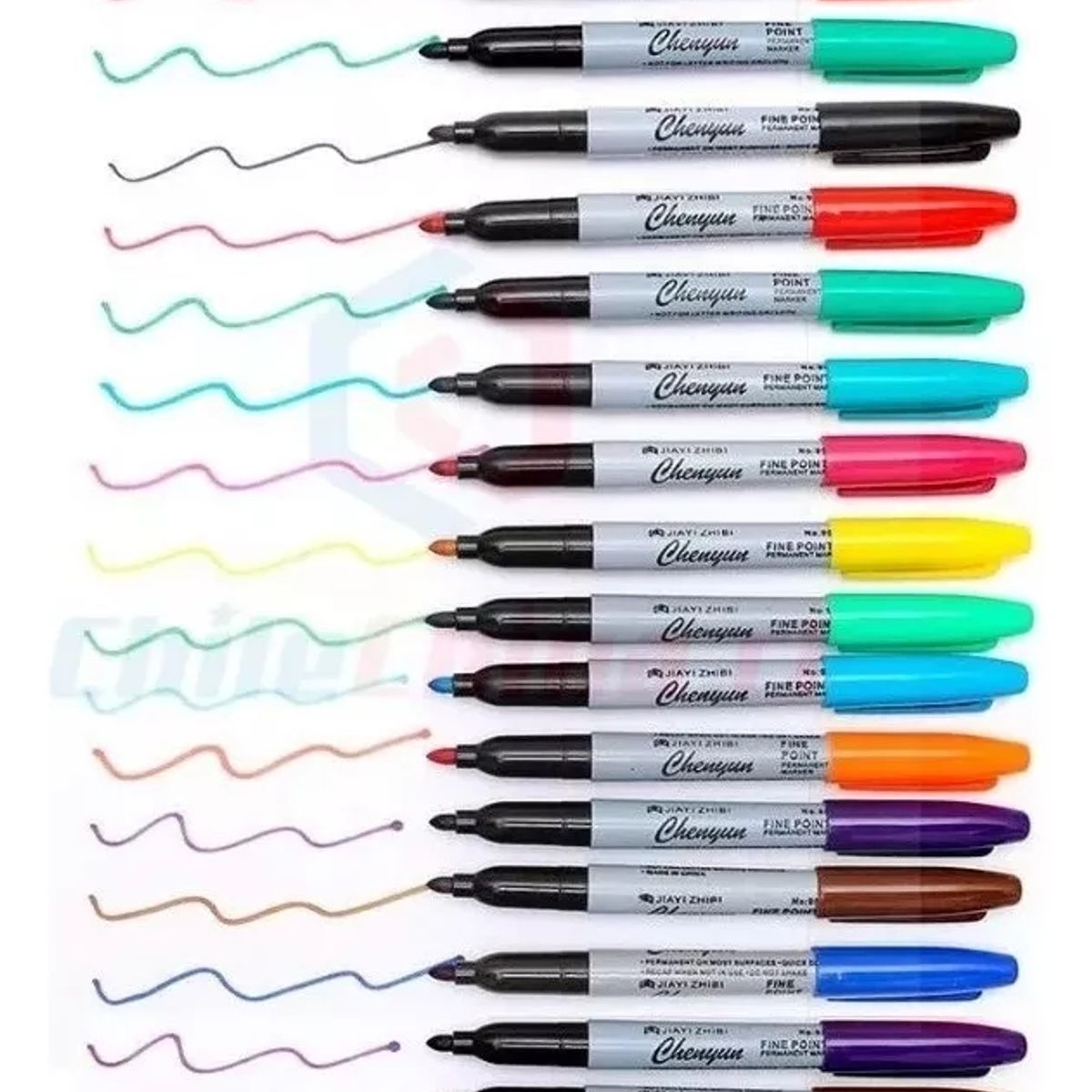 GENERICO - Pack X18 Marcadores De Colores Marcador Lapices Plumones