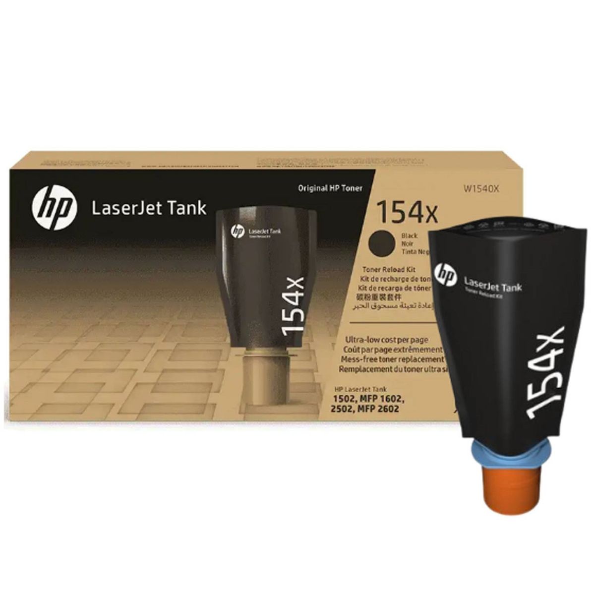 HP - Kit de Recarga de Tóner HP Laser Jet 154X Original Negro HP