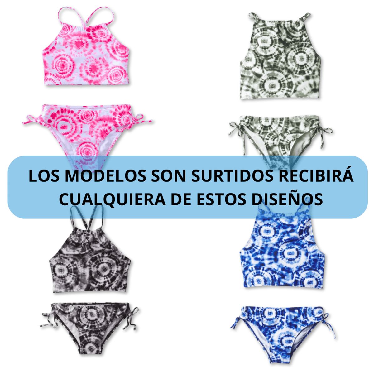 JUMP KIDS - Traje de Baño 2 piezas Círculos Niña Jump Kids Surtido.