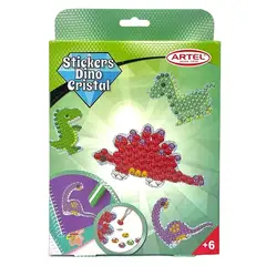 ARTEL - Set Pinta con Diamantes Stickers Dinos
