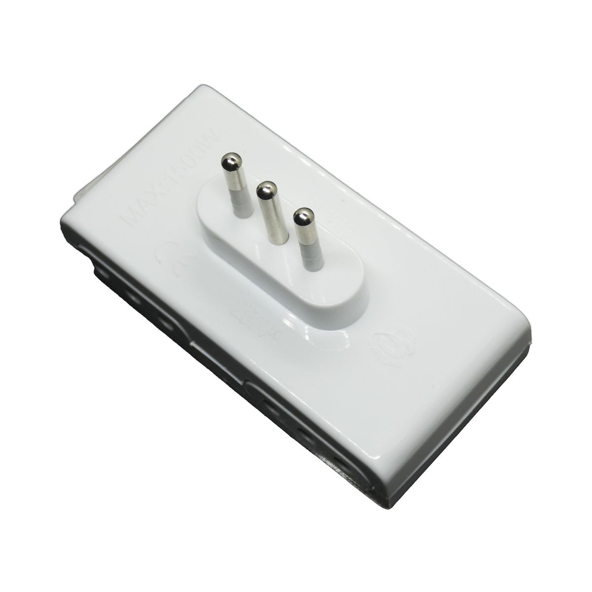 MACROTEL - Adaptador Enchufe Eléctrico 4 Tomas Macrotel - Sello Sec