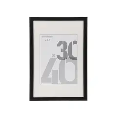 VGO - Marco MDF con paspartu 30x40 /sin paspartu 40x60 Neg