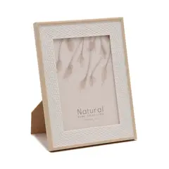 VGO - Marco plastico simil ratan 13x18 Natural