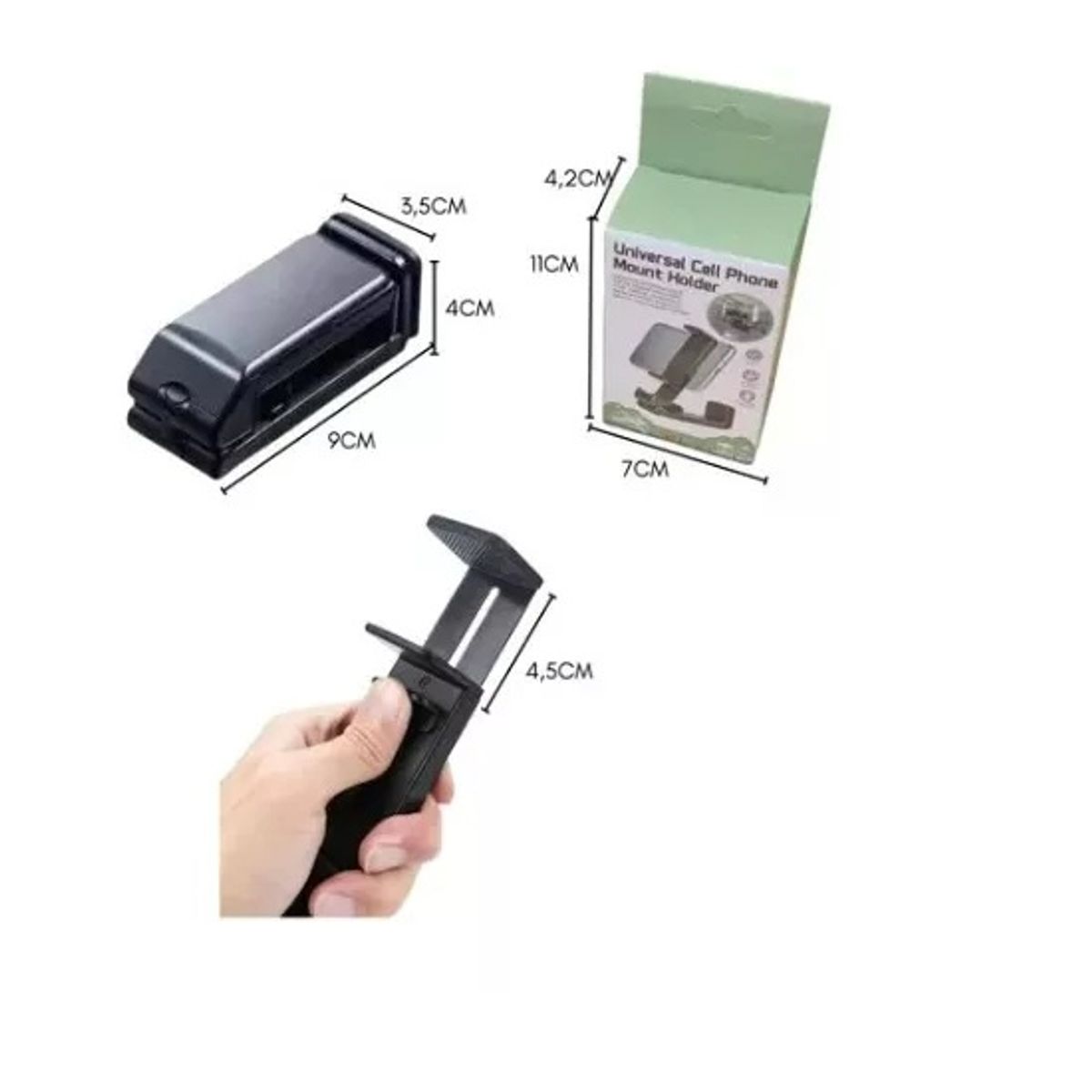 GENERICO - Soporte Celular Avión Viajes Maleta Rotación 360°