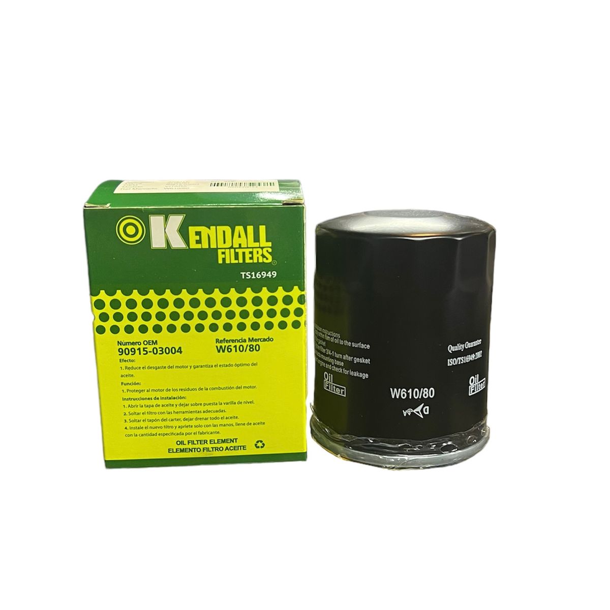 SUZUKI - FILTRO DE ACEITE KENDALL PARA SUZUKI VITARA W61080