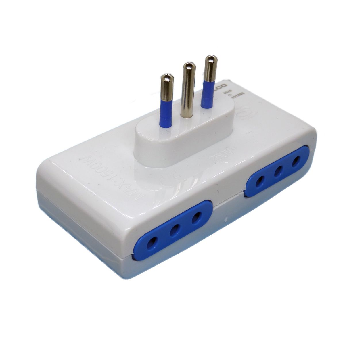 PHILCO - Enchufe Plano 4 Tomas 1500w Philco - Sello Sec