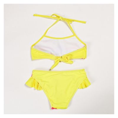 Imagen 2 del producto Traje de Baño 2 piezas Bikini Niña Amarillo.