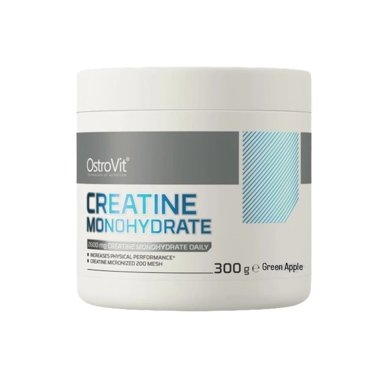GENERICO - CREATINA MONOHIDRATADA 300 GR GREEN APPLE OSTROVIT.