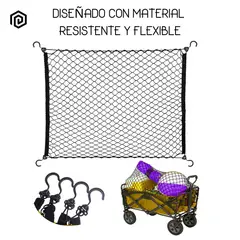 GENERICO - Malla de carga para carro plegable