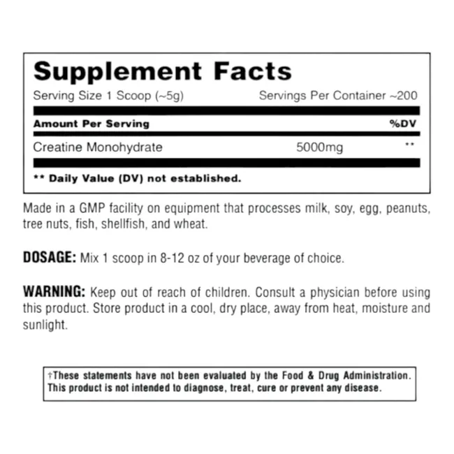 ANIMAL - ANIMAL CREATINA POWDER 1 KG -ANIMAL.