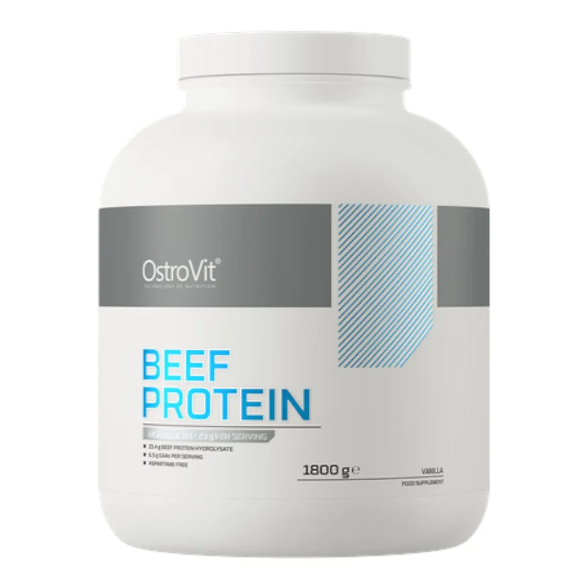 OSTROVIT - BEEF PROTEIN 1800 GR VANILLA - OSTROVIT.
