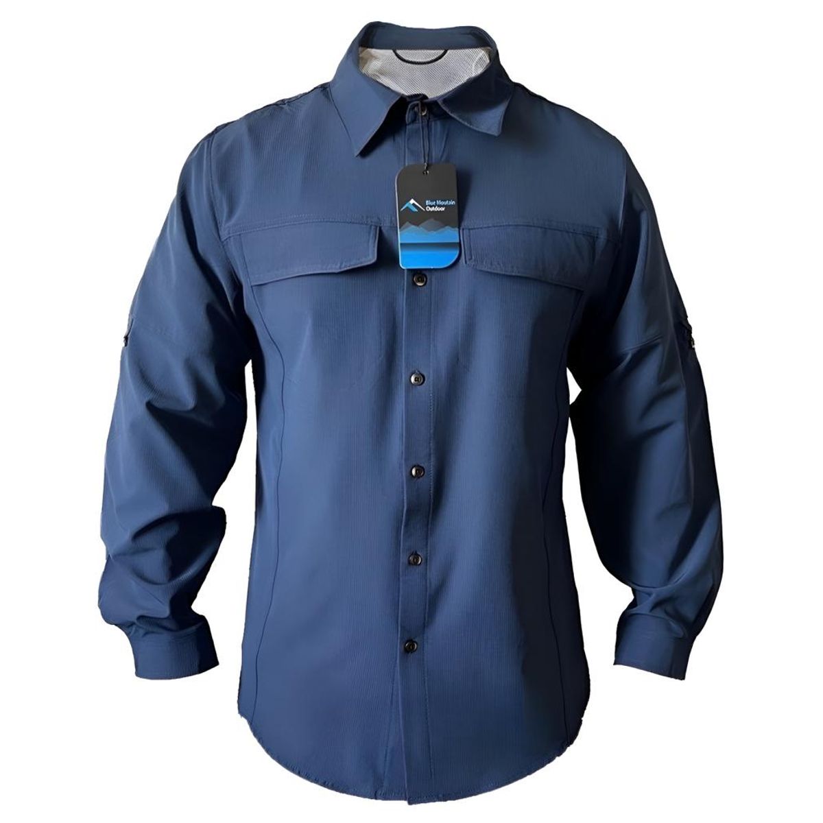 BLUE MOUNTAIN - Camisa Outdoor Secado Rapido Hombre Upf50