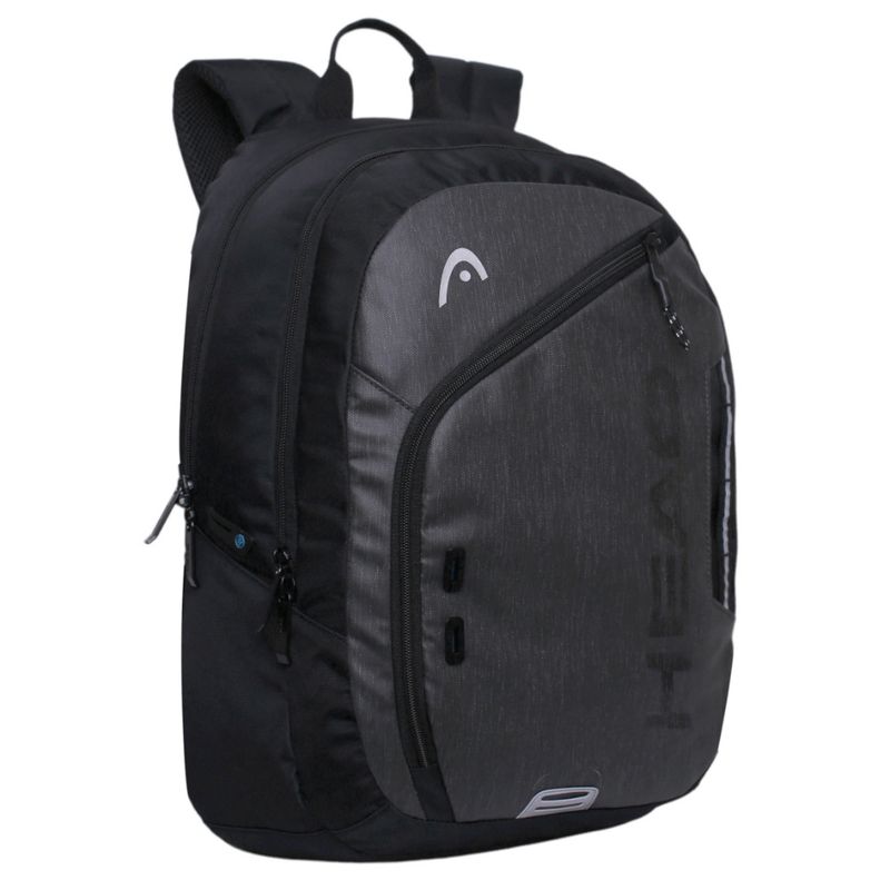 HEAD - Mochila Notebook Spider Melange Reverse Gris Oscuro Head