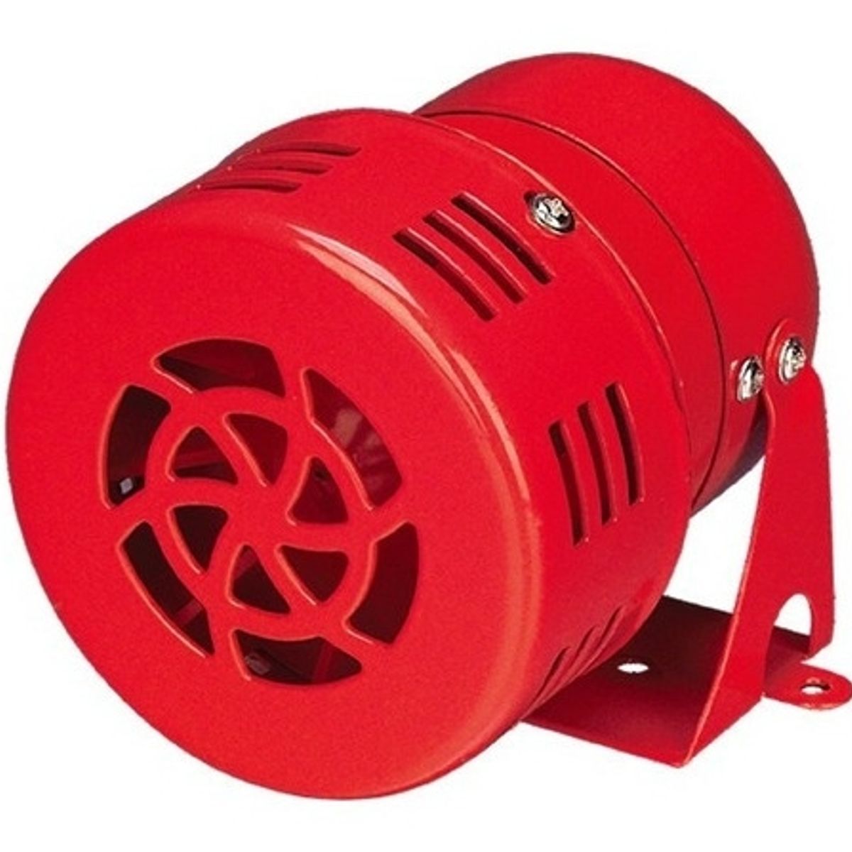 STANFORD - Sirena Metálica Mini Turbina 100db 220v Vdc Alarma Bocina