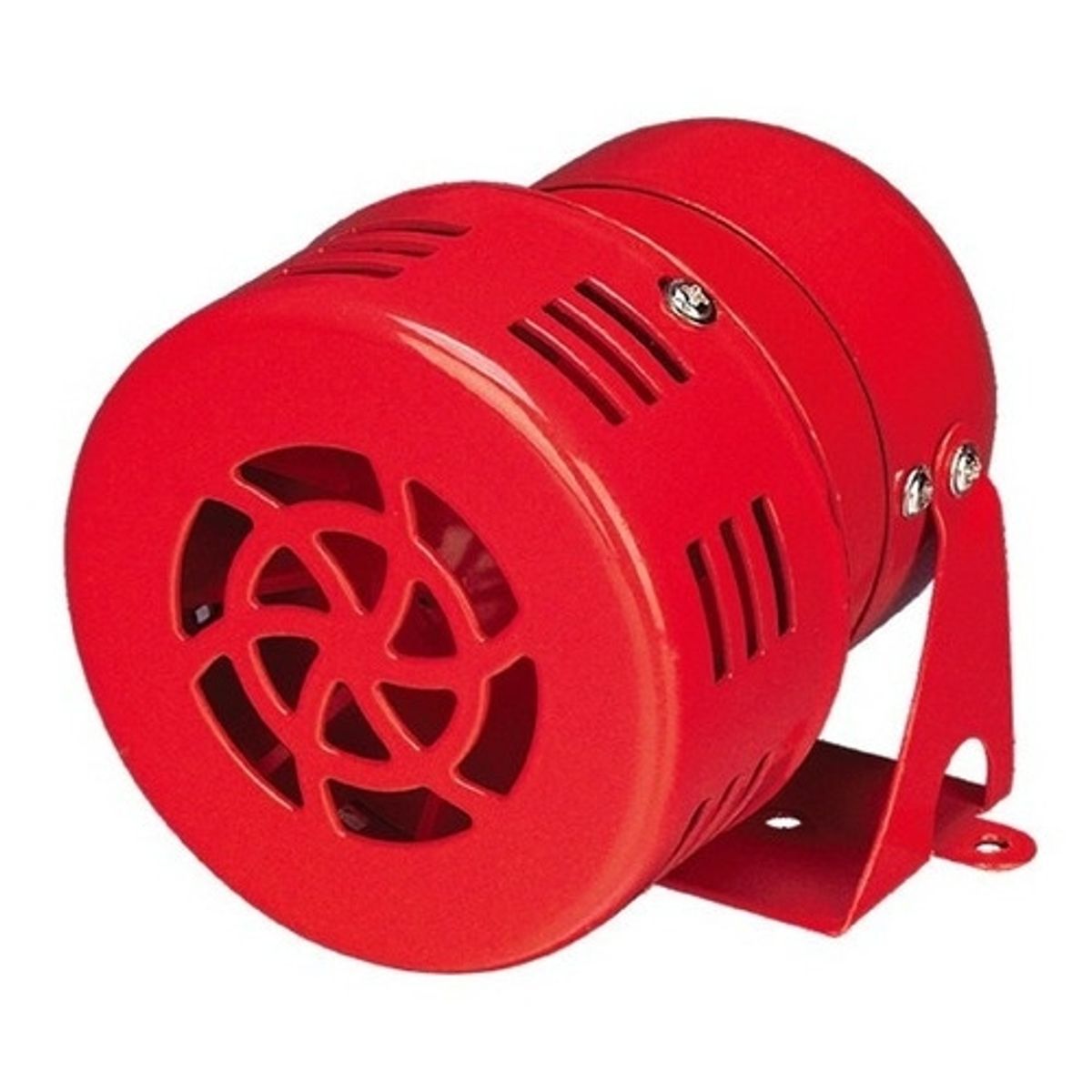 STANFORD - Sirena Metálica Mini Turbina 100db 220v Vdc Alarma Bocina