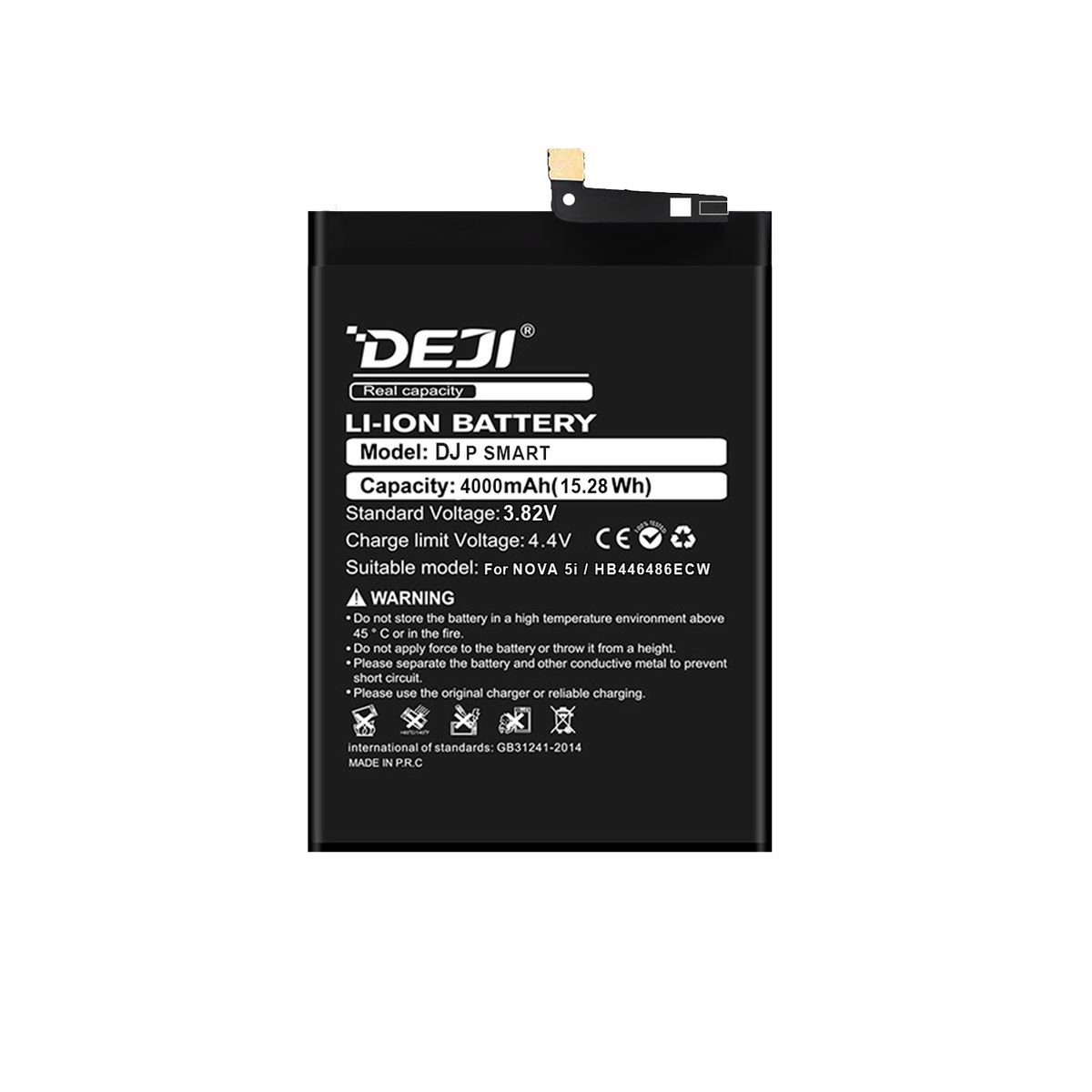 GENERICO - Bateria para Huawei Y9 prime 2019/Honor 9x DEJI IC 4000mAh