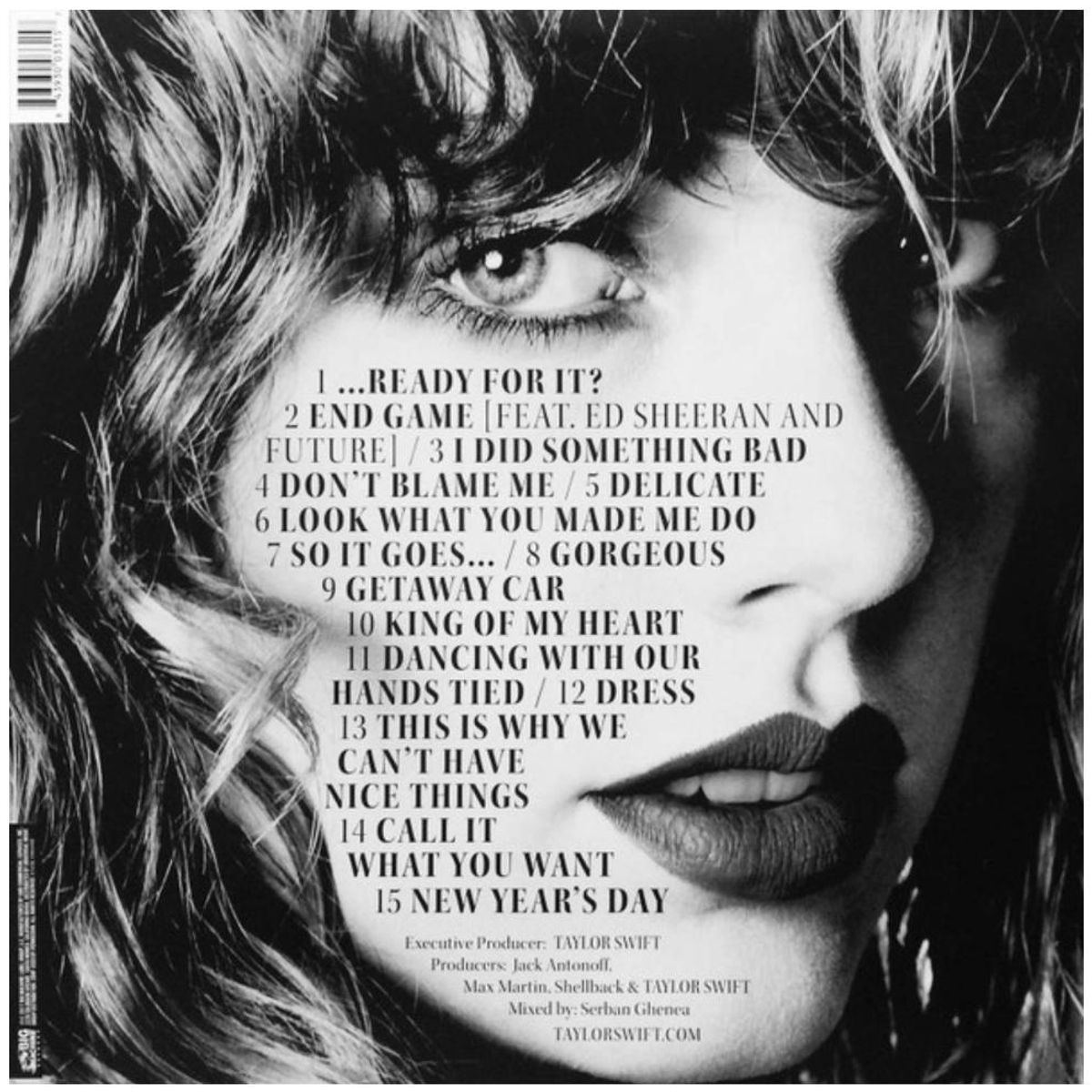 HITWAY MUSIC - TAYLOR SWIFT - REPUTATION PICTURE DISC-VINILO HITWAY MUSIC