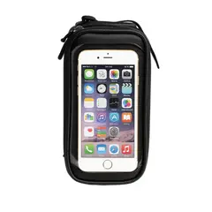 FOUR - Bolso Bicicleta Porta Celular Impermeable Tiger Negro