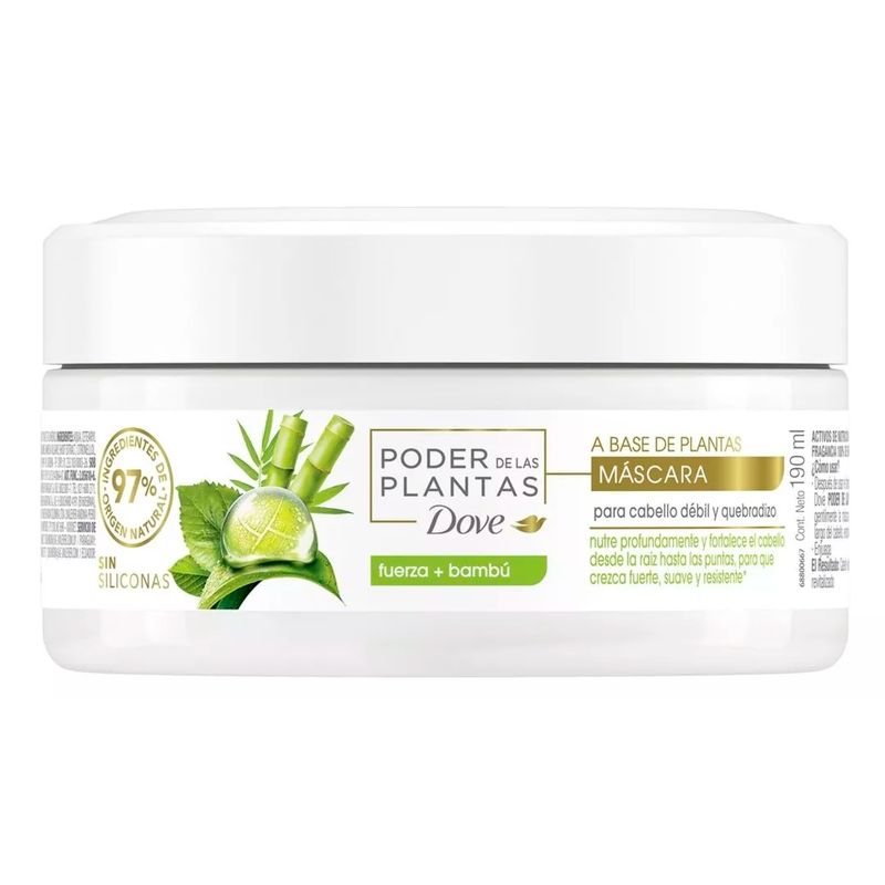 DOVE - mascara para cabello dañado 190ml dove..-
