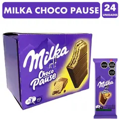 MILKA - Chocolate Choco Pause - Oblea Rellena caja Con 24un