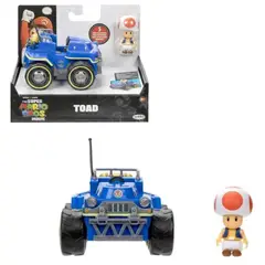 INTEK GAMES - Super Mario Bros - Toad Coche De Carreras Con Retroceso