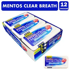 MENTOS - Peppermint - Clear Breath 30 Minutos (caja Con 12uni)