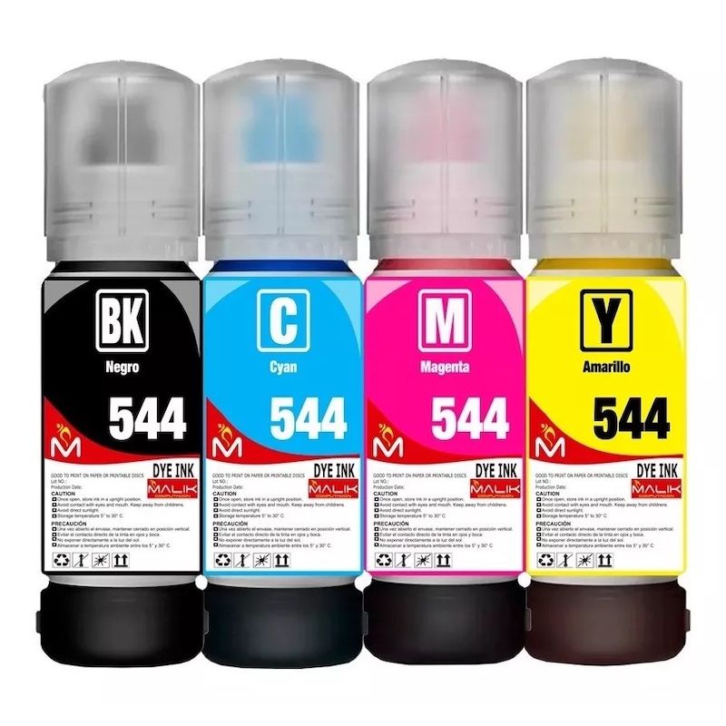 MALIK - Pack 4 Tintas compatible Epson Ecotank L5590