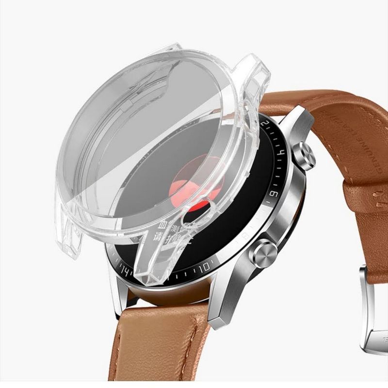 GENERICO - Funda Protectora Pantalla Y Marcos Para Huawei Watch Gt3 GENERICO