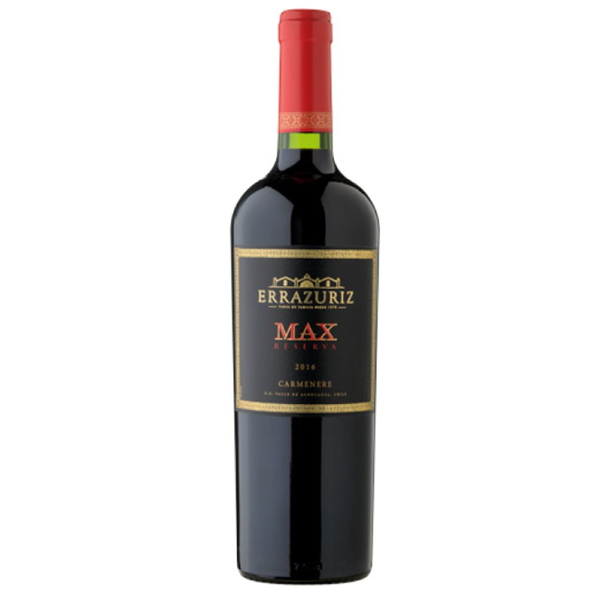 ERRAZURIZ MAX - Vino Errázuriz Max Carmenere 13,5° 750cc