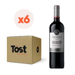 TARAPACA - 6x Vino Tarapacá León Cabernet Sauvignon 12° 750cc