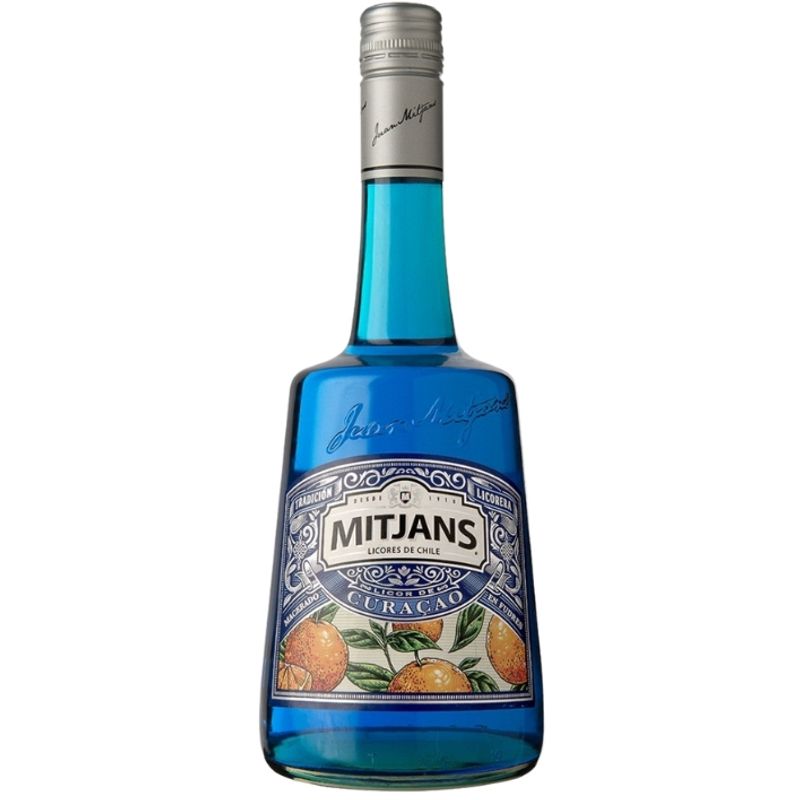 MITJANS - Licor Mitjans Licor Blue Curacao 20° 750Cc
