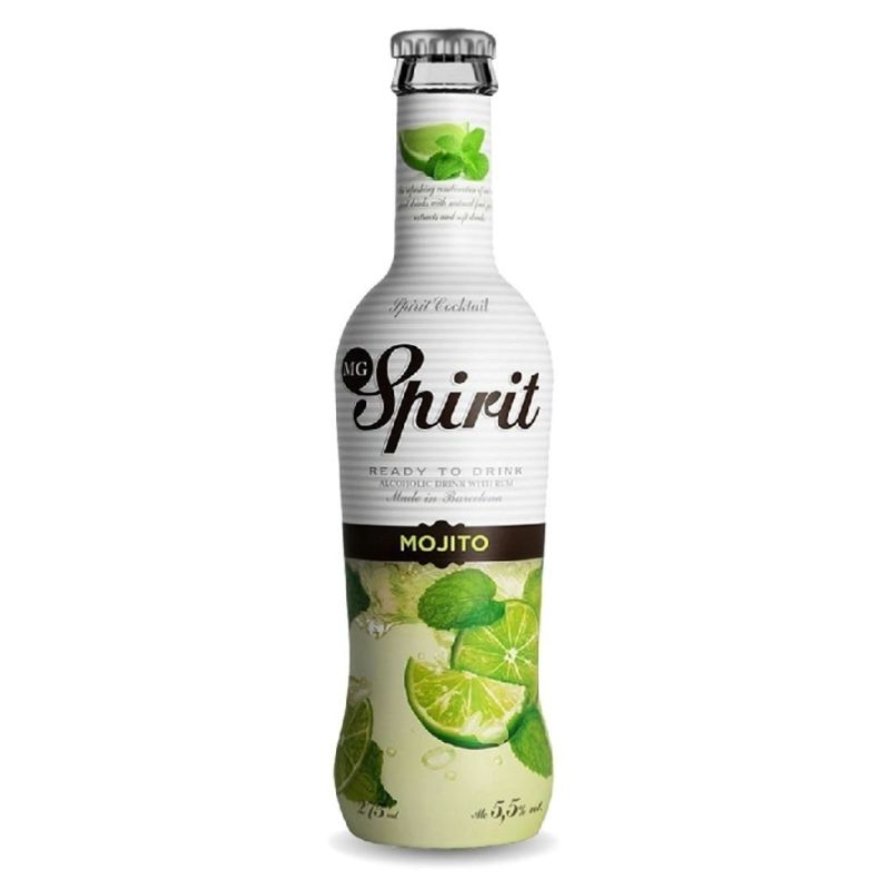 MG SPIRIT - Licor Spirit Mojito Botella 5° 275Cc
