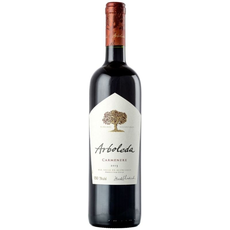 ARBOLEDAA - Vino Arboleda Carmenere 14° 750cc