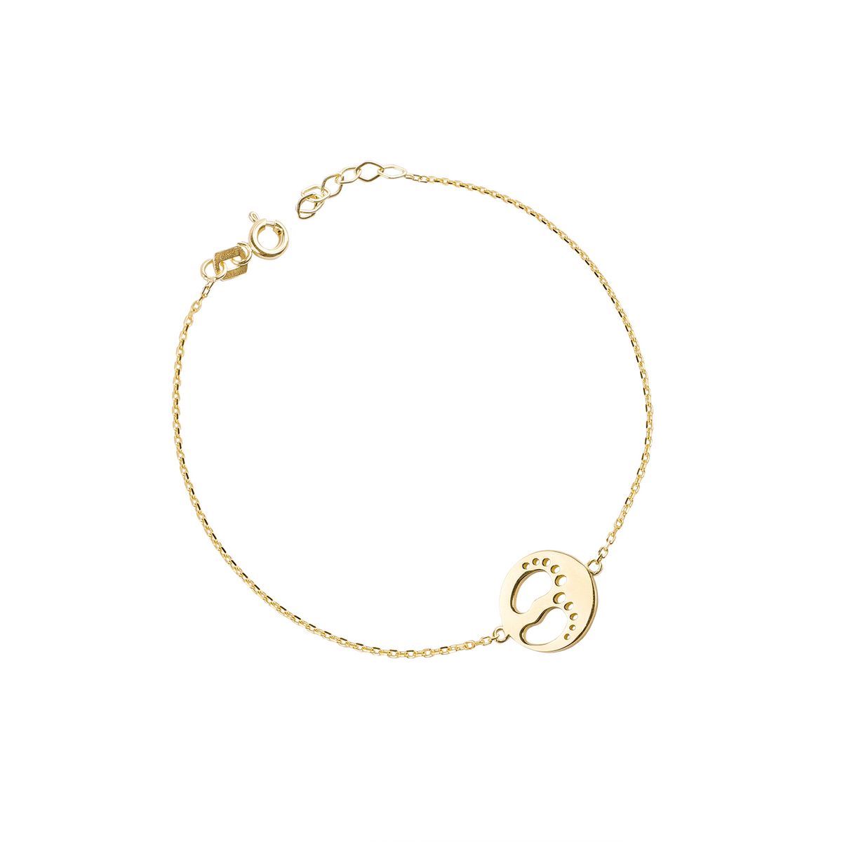 JB JOYAS BARON - Pulsera de Oro 18kt Modelo Patitas