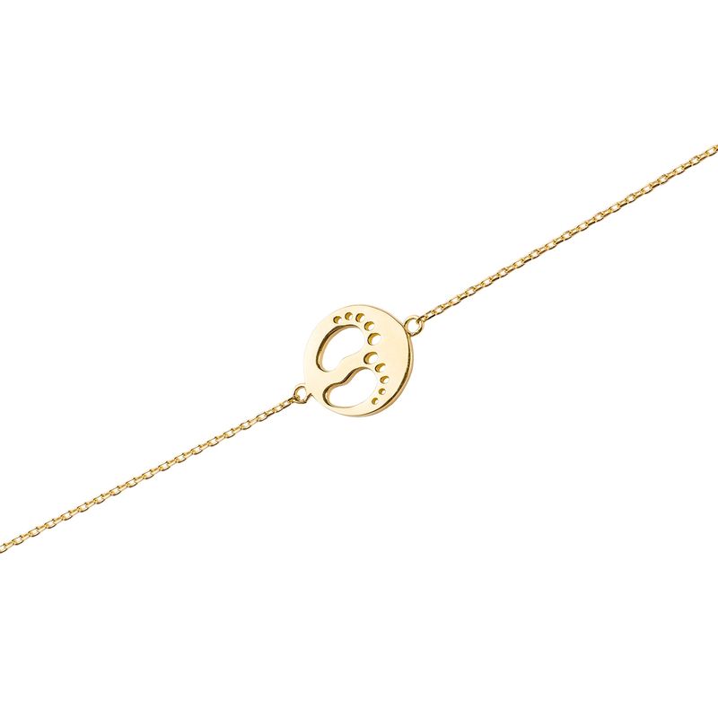 JB JOYAS BARON - Pulsera de Oro 18kt Modelo Patitas