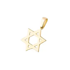 JB JOYAS BARON - Colgantes de Oro 18kt Modelo Estrella David
