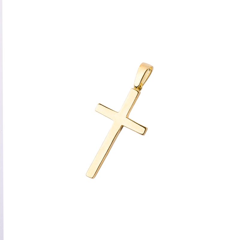 JB JOYAS BARON - Colgantes de Oro 18kt Modelo Lisa Cruz