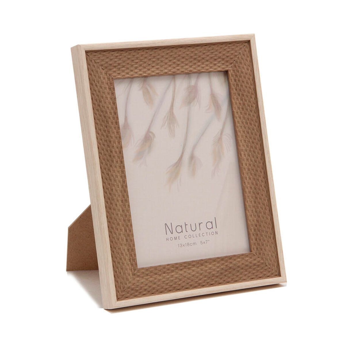 VGO - Marco plastico simil ratan 20x30 Beige