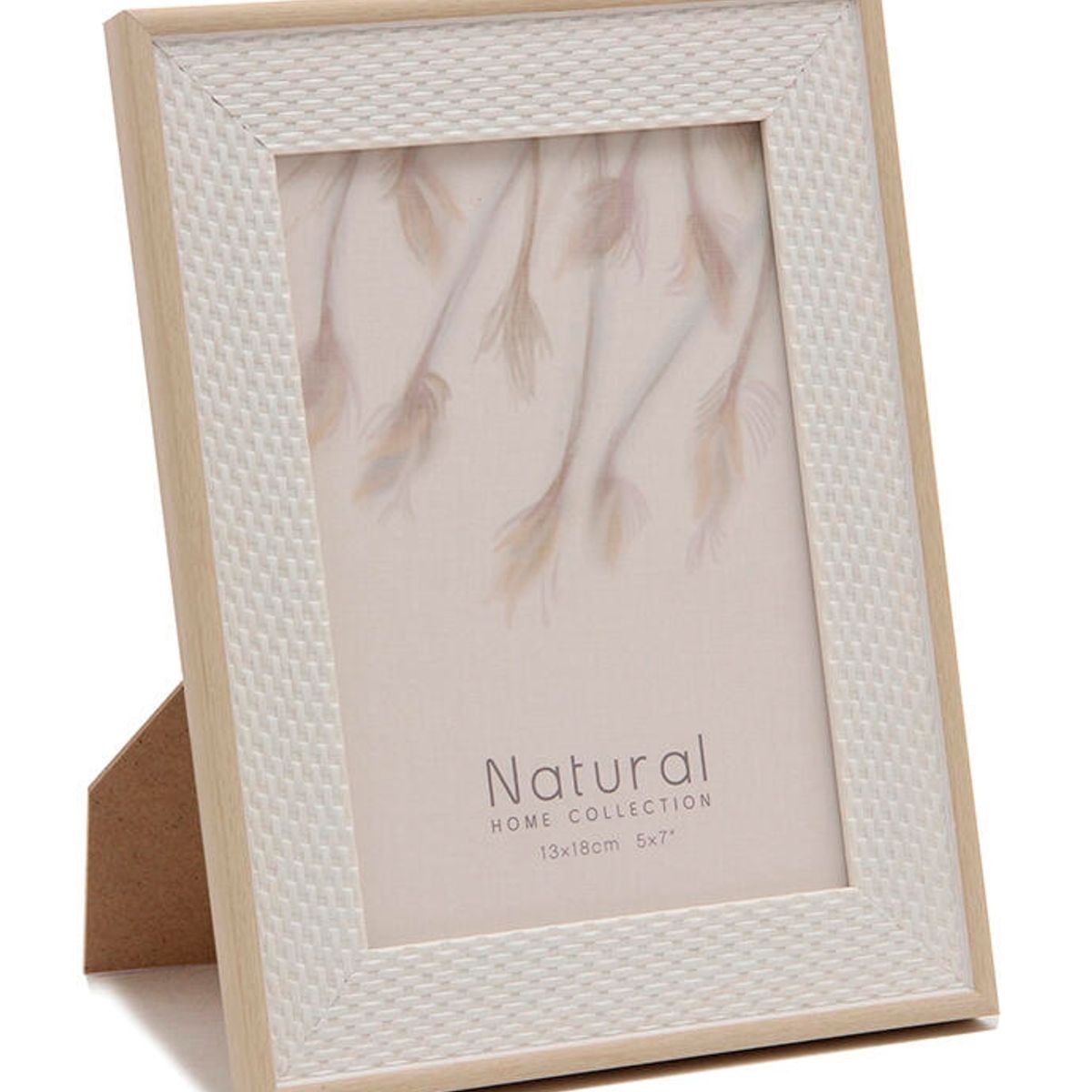 VGO - Marco plastico simil ratan 20x30 Natural