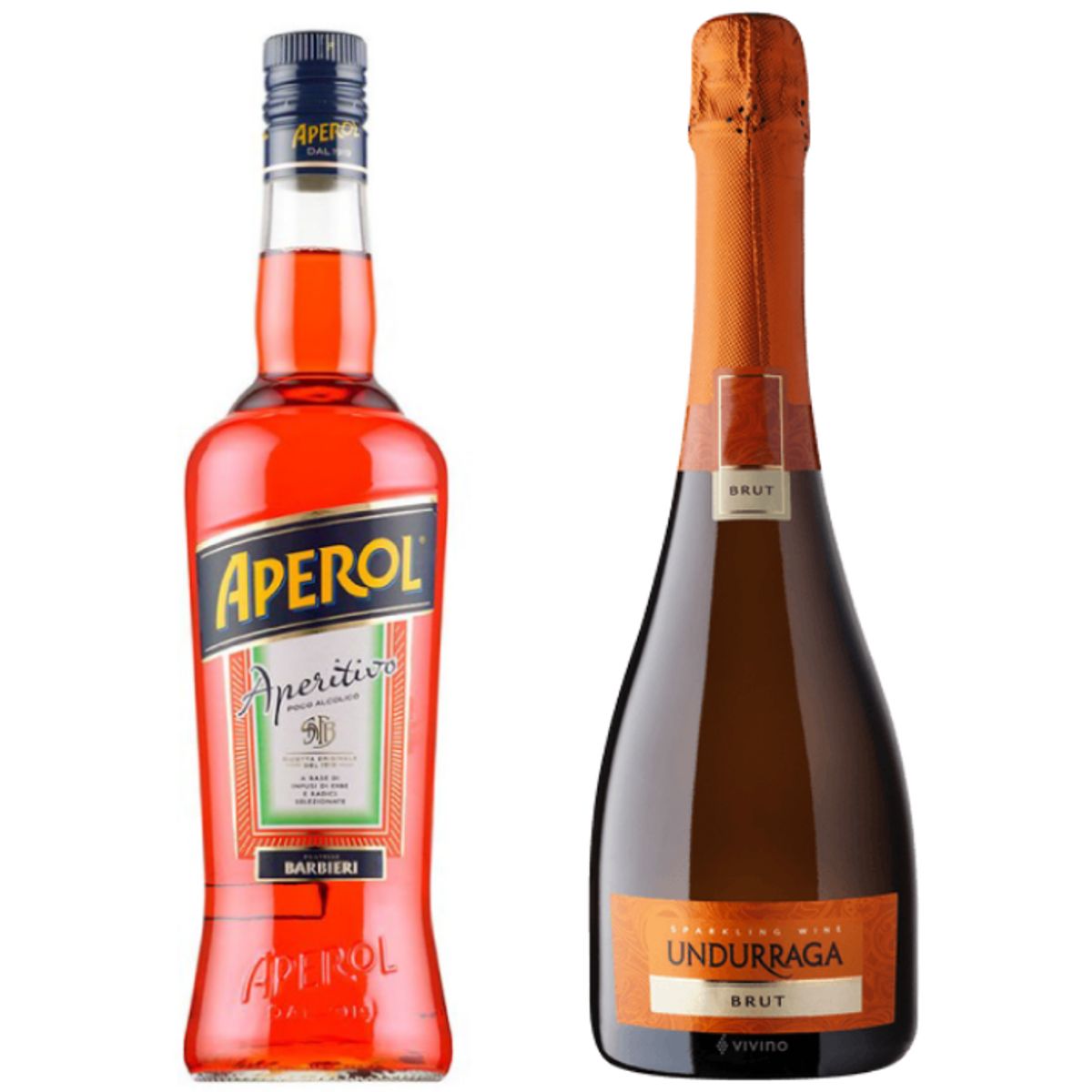 UNDURRAGA - Pack Aperol 750cc + Espumante Undurraga Brut 750cc