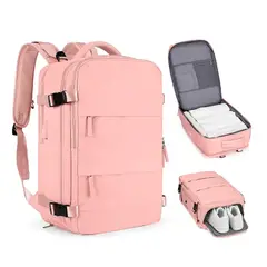 GENERICO - Mochila de Viaje Avión Multifuncional Gran Capacidad 35 lts