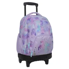 HEAD - Mochila Ruedas Infantil New Kodiac Pegaso Cosmo Lila