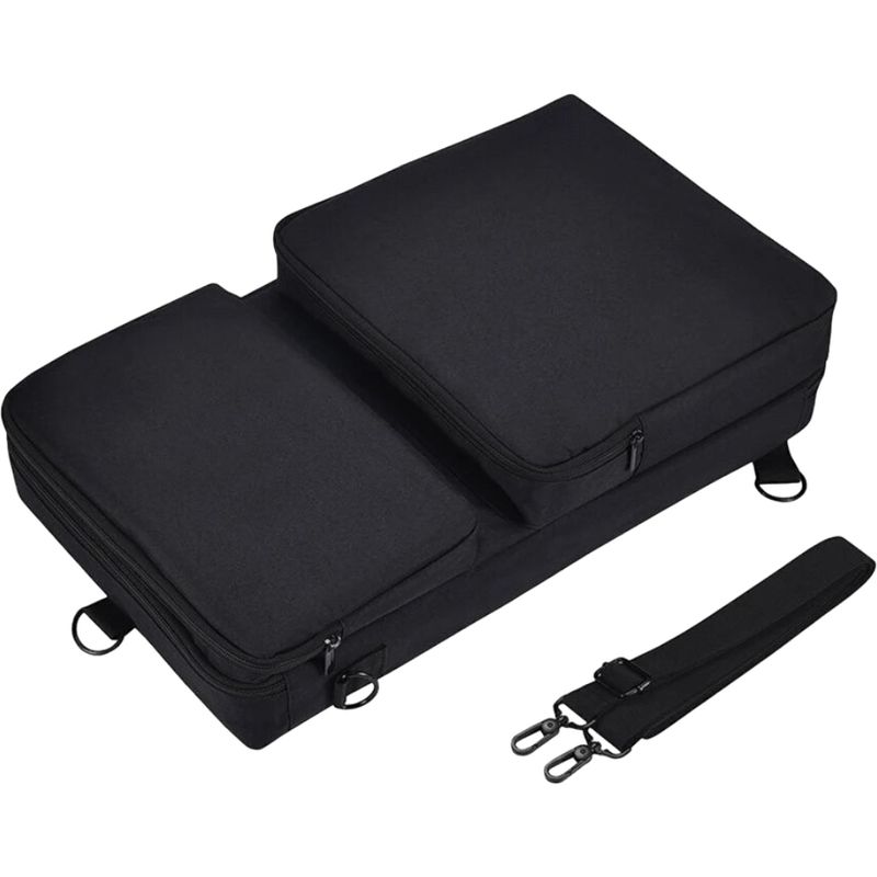 GENERICO - bolso case de transporte compatible con pioneer ddj400 y otros