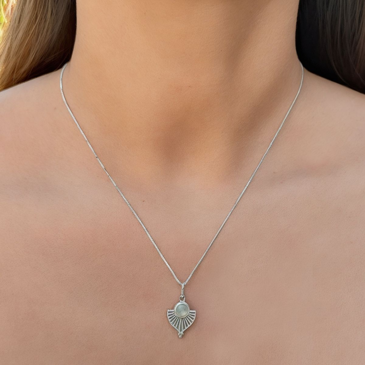 COGGIOLA - Collar Hari Piedras Naturales Plata Fina 925