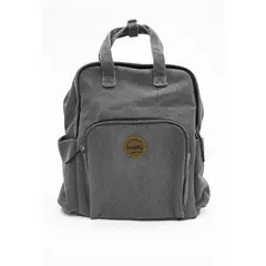 POLEMIC - MOCHILA MUJER CANVAS LONA CHIC GRIS 12 L -