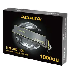 ADATA - Unidad SSD Legend 800 NVMe, 1TB, PCIe Gen 4 x4, M.2 2280